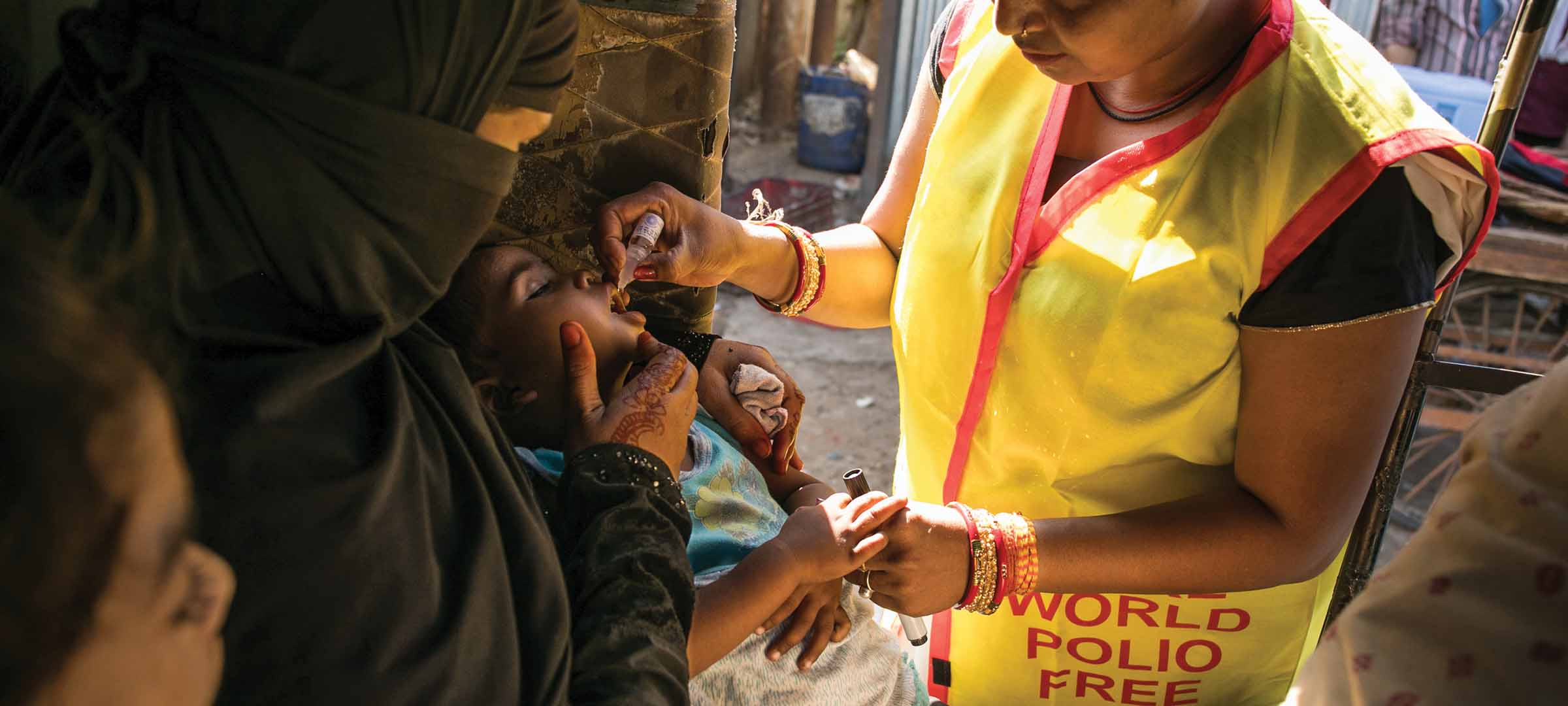 ロータリークラブ2530地区　ポリオ予防接種